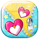 Pink Love Heart Lock Screen icon
