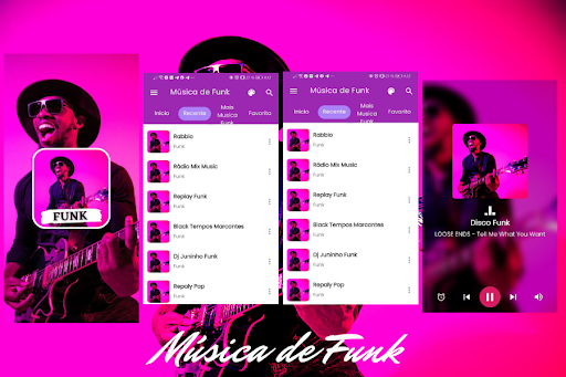 Android application Música de Funk Nova Mais Tocad screenshort