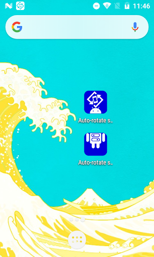 Android application Auto-rotate Screen ON / OFF sh screenshort