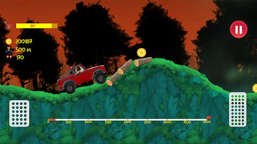 Hill Adventure 2D 1 APK + Мод (Unlimited money) за Android