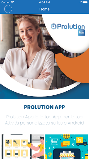 Android application Prolution App screenshort
