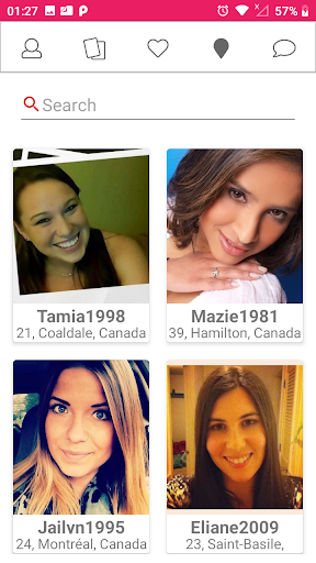 Android application Chat & serious dating singles screenshort