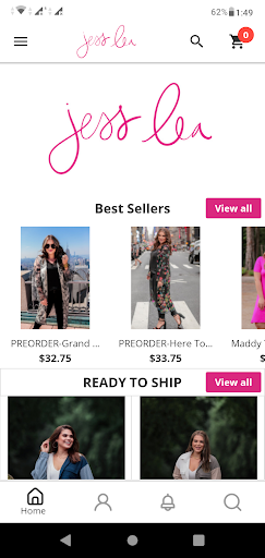 Android application Jess Lea Wholesale screenshort