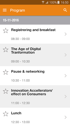 T4C Event & Travel Management Screen 2