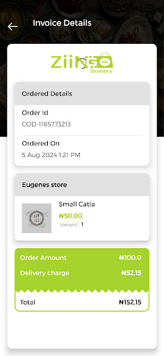 Ziingo Rider Grocery NG Screen 3