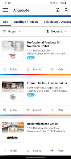 Stadtwerke Witten-App Screen 2