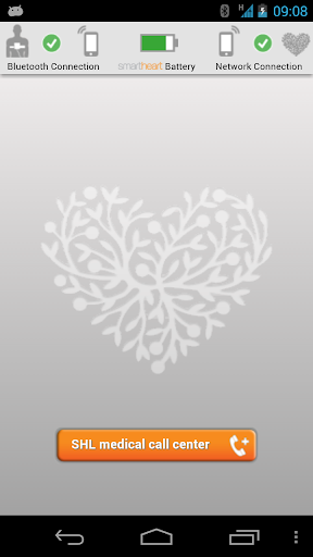 Android application Smartheart Call screenshort
