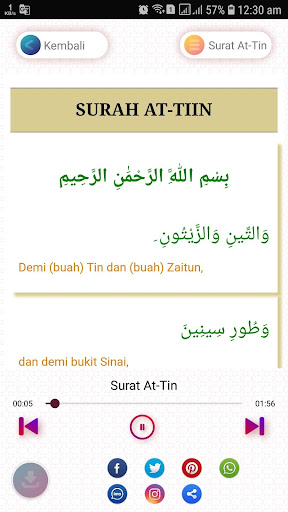 Updated Mp3 Surat At Tin Dan Terjemahan Android App Download 2021