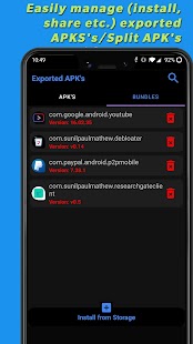 APK Explorer Screenshot