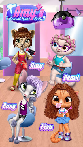 Amy's Animal Hair Salon - Cat Fashion & Hairstyles 4.0.50021 Screenshots 5