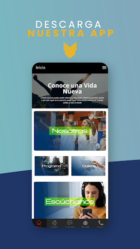Android application Radio TV Para Cristo screenshort
