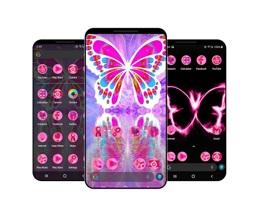 Android application Butterfly Theme and Wallpaper screenshort