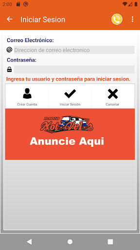 MOTO VELOZ CLIENTE Screen 2