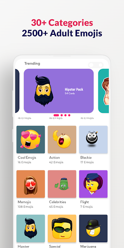Adult Emoji Dirty Party App Screen 3