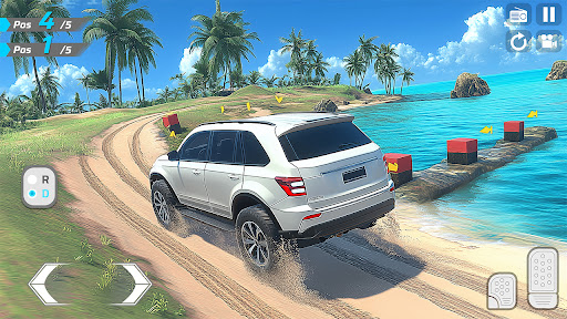Android application Prado Jeep Parking: Car Games screenshort