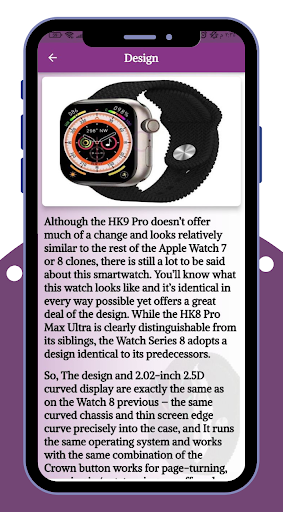 HK9 pro Smart Watch Guide Screen 3