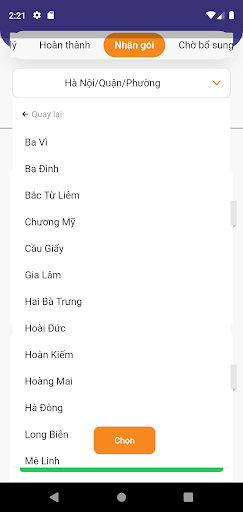 Thu thập dữ liệu - CenHomes Screen 3