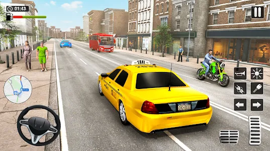 Taxi Driver 3D: City Taxi Game