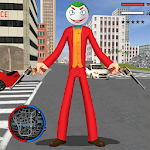 Cover Image of Download Amazing Joker Stickman Rope He  APK