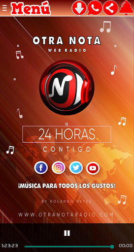 Otra Nota Radio Screen 2