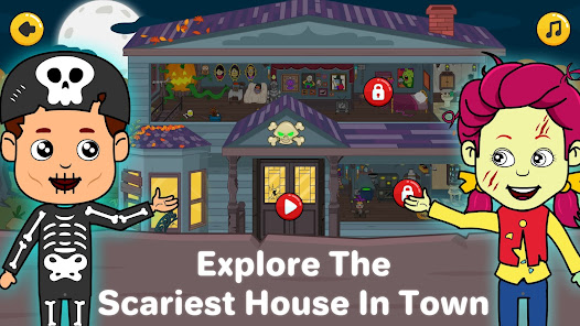 Tizi Town - My Haunted House screenshots 2