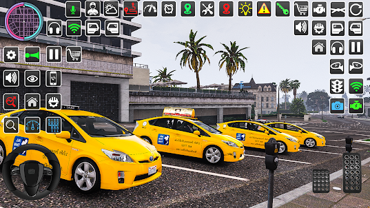 lái taxi 3d: taxi tự động