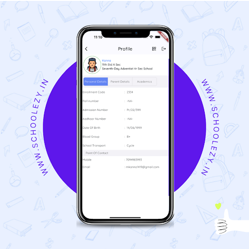 SchoolEzy Screen 3