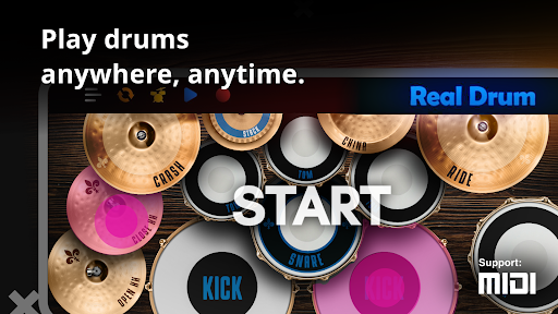 Real Drum: trống điện tử Mod UNLOCK ALL