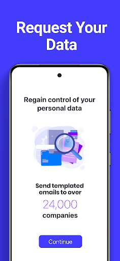 Android application Revoke: Request Your Data screenshort
