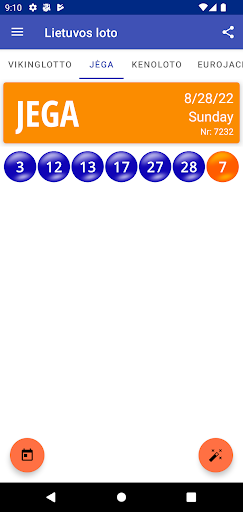 Lietuvos loto - AI prognozė Screen 3