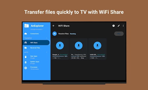AnExplorer TV File Manager Screenshot
