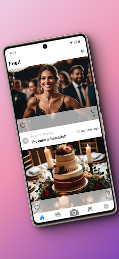Hitched - Wedding Photo Feed Screen 2