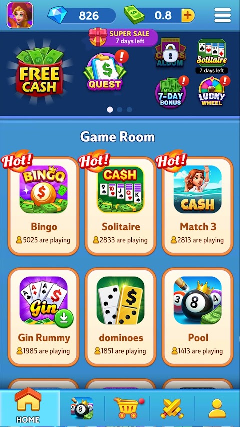 Lucky Win - Bingo, Slots, Poolのおすすめ画像1