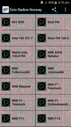 Oslo Radios Norwayのおすすめ画像1