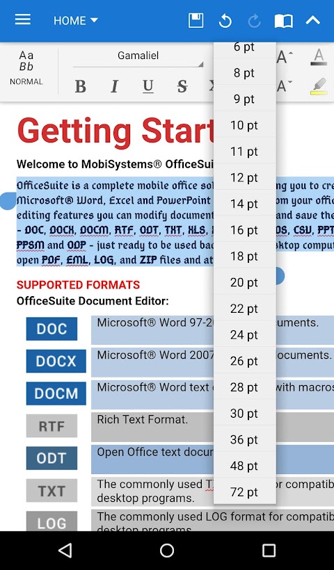 OfficeSuite Font Packのおすすめ画像5