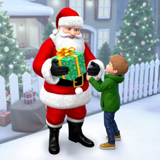 Real Santa Gift Christmas Game Download on Windows