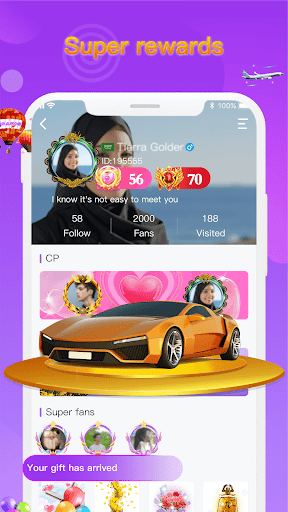Android application Sadiq - Group Voice Chat Room screenshort