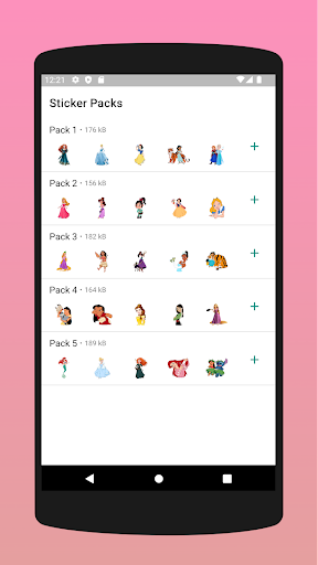 Princess Stickers Screenshot