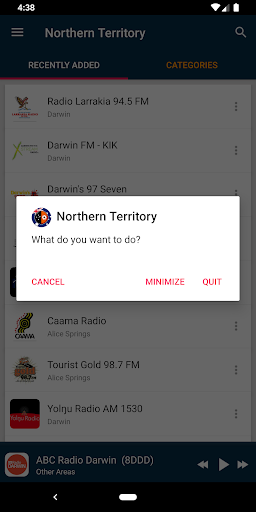 Northern Territory Online Radio App - Australia