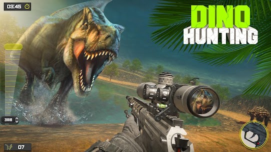 Dino Hunter Sniper Shooter v1.19 MOD APK (Unlimited Money) Free For Android 1