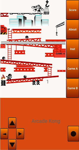 Android application Arcade Kong screenshort