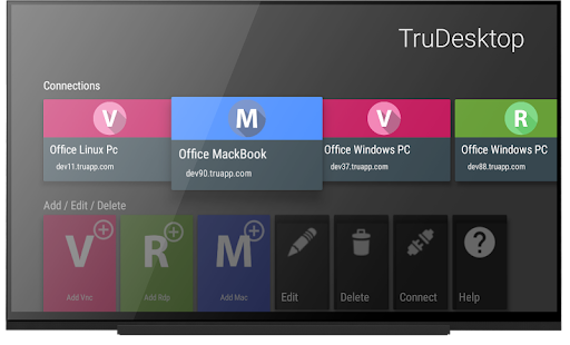 TruDesktop Remote Desktop Pro Capture d'écran