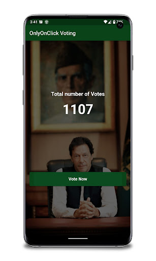 Android application OnlyOnClick Voting App screenshort