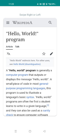 Infotic - A Smart Browser Screen 3