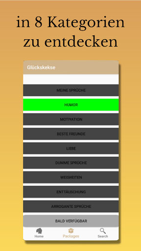 Glückskekse für unterwegs Screen 3