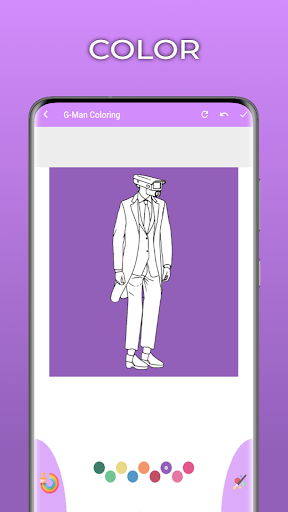 Color Toilet G-Man Speakerman