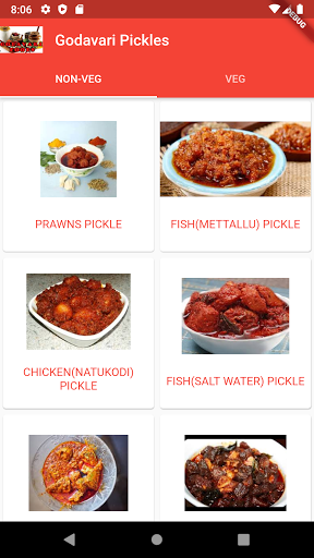 Non veg Pickles/Godavari Pickl Screen 2