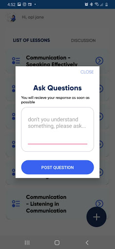 Android application WAVE screenshort