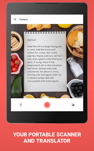 Scan & Translate: photo camera interpres app
