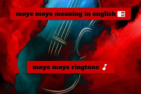 moye moye song